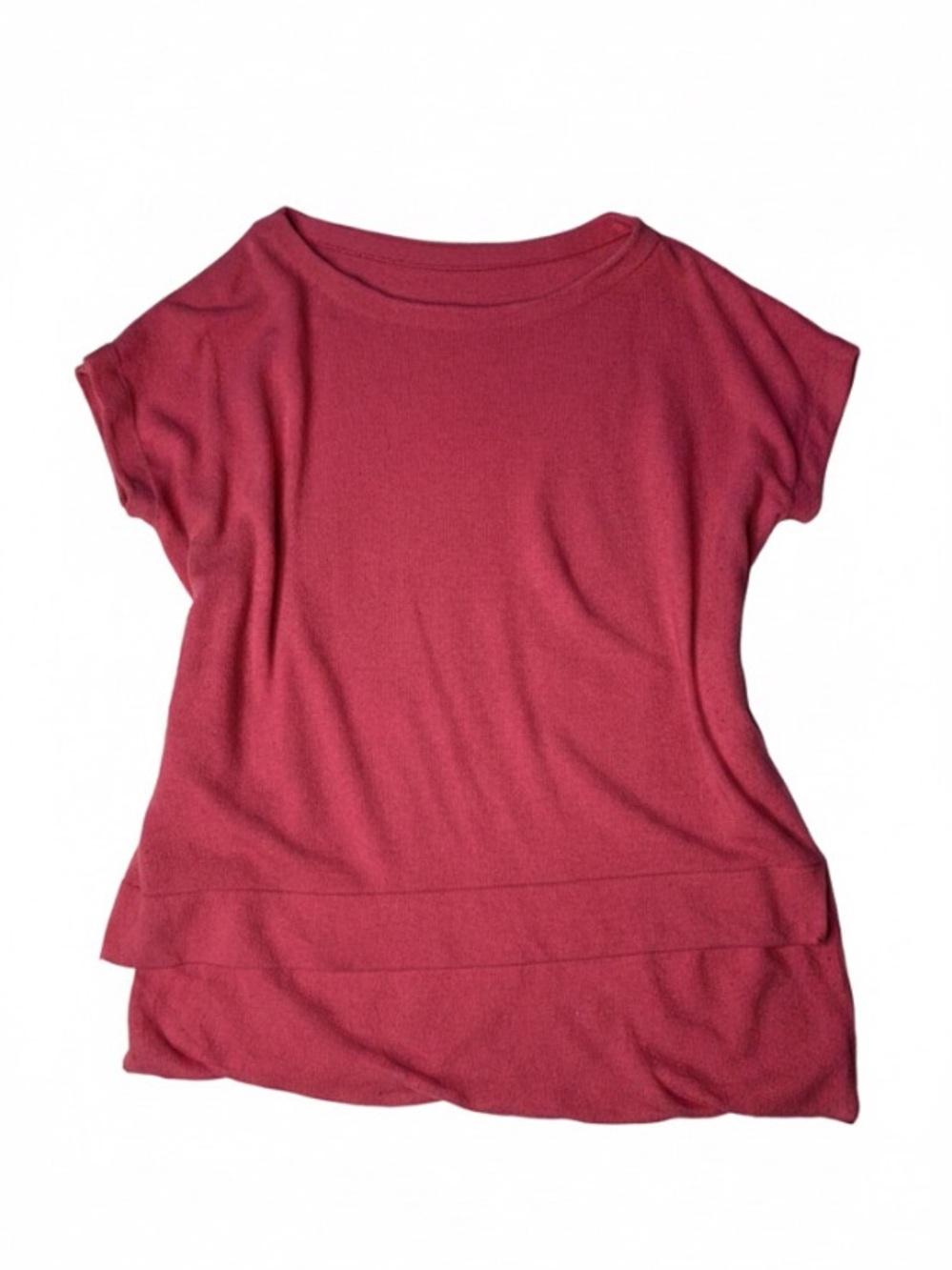 Diane Von Furstenberg Raspberry Pink Short-Sleeve Sweater